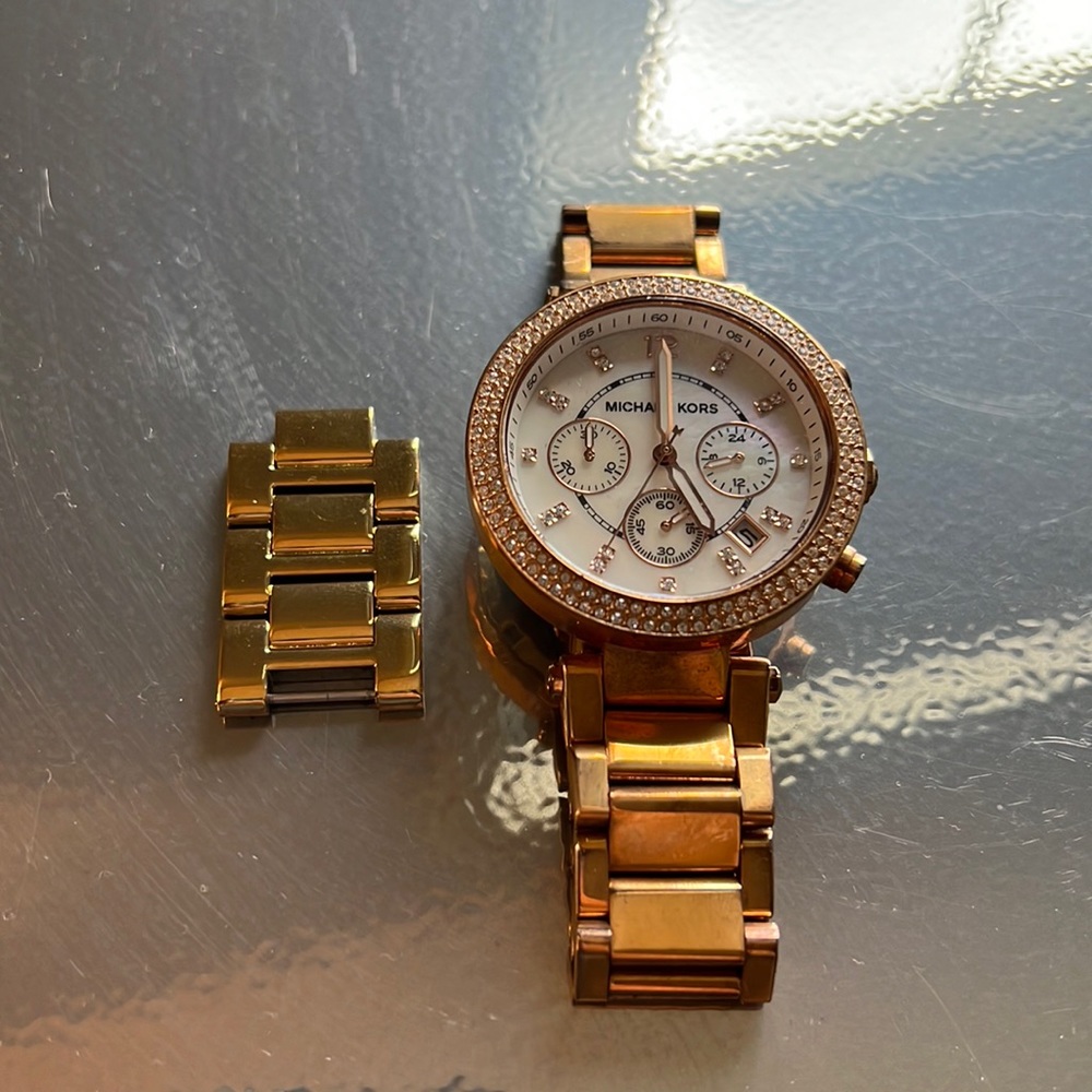 Michael Kors Rose Gold Watch